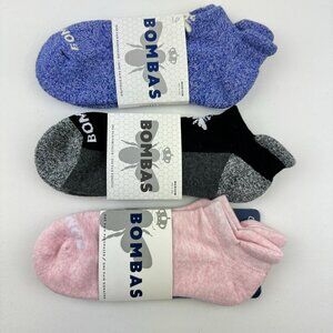 3-Pairs Bombas Ankle Socks Socks Medium
